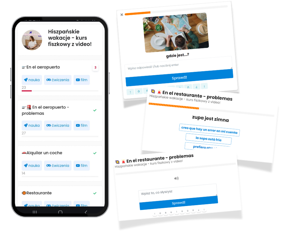 Kurs HISZPAŃSKI DO WAKACJI Kurs HISZPAŃSKI DO WAKACJI