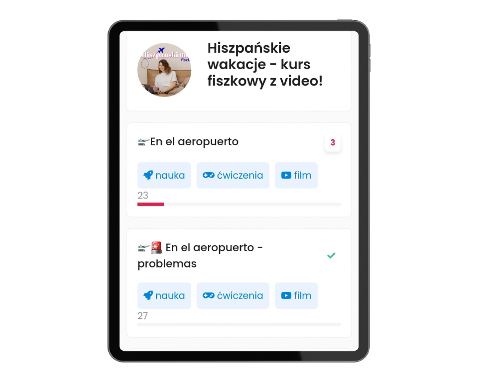 Kurs HISZPAŃSKI DO WAKACJI Kurs HISZPAŃSKI DO WAKACJI